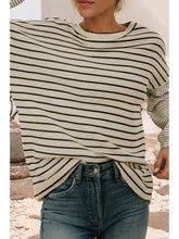 Load image into Gallery viewer, Black Striped Sweater