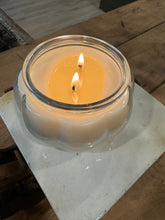 Load image into Gallery viewer, Glass 100% Soy Pumpkin Candle- Limited Edition