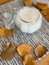 Load image into Gallery viewer, Glass 100% Soy Pumpkin Candle- Limited Edition