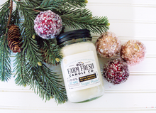 Load image into Gallery viewer, Sugar Plum Scented Soy Mason Jar Candle