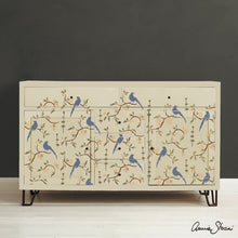 Load image into Gallery viewer, Annie Sloan Chinoiserie Bird Stencil