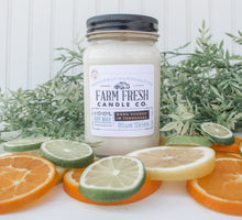 Load image into Gallery viewer, Blue Skies Scented Soy Mason Jar Candle