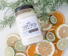 Load image into Gallery viewer, Blue Skies Scented Soy Mason Jar Candle