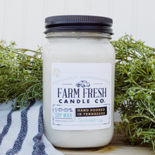 Load image into Gallery viewer, Gussied Up Scented Soy Mason Jar Candle