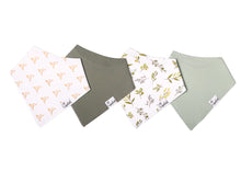 Load image into Gallery viewer, Copper Pearl Bandana Bib Set
