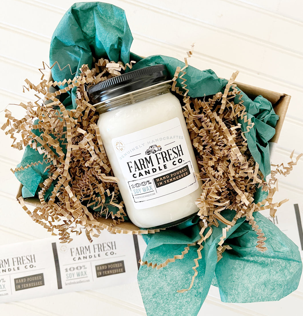 SHIPPING ONLY - Farm Fresh Fix Monthly Candle Subscription - 16 oz.