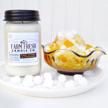 Load image into Gallery viewer, Ambrosia Scented Soy Mason Jar Candle