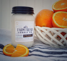 Load image into Gallery viewer, Orange Slice Soy Mason Jar Candle