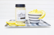 Load image into Gallery viewer, Lemon Pudding Scented Soy Mason Jar Candle