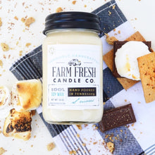 Load image into Gallery viewer, S'mores Soy Mason Jar Candle
