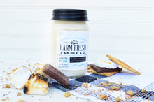 Load image into Gallery viewer, S'mores Soy Mason Jar Candle