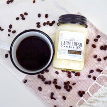 Load image into Gallery viewer, Morning Coffee Soy Mason Jar Candle
