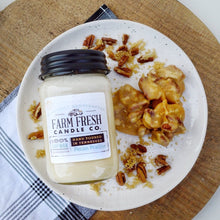 Load image into Gallery viewer, Pecan Praline Soy Mason Jar Candle
