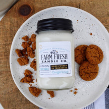 Load image into Gallery viewer, Gingersnap Scented Soy Mason Jar Candle