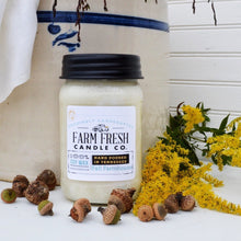 Load image into Gallery viewer, Fall Farmhouse Scented Soy Mason Jar Candle