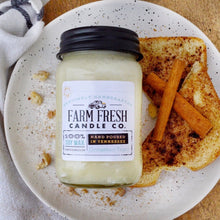 Load image into Gallery viewer, Cinnamon Toast Scented Soy Mason Jar Candle