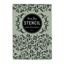 Load image into Gallery viewer, Annie Sloan Paisley Floral Garland Stencil