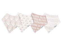 Load image into Gallery viewer, Copper Pearl Bandana Bib Set