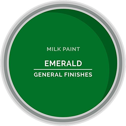 Emerald Green Painted Dresser: How to Paint with Milk Paint