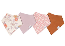 Load image into Gallery viewer, Copper Pearl Bandana Bib Set