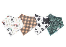 Load image into Gallery viewer, Copper Pearl Bandana Bib Set