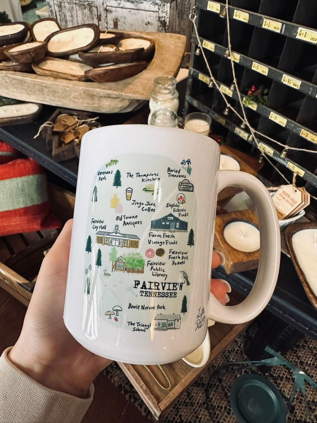 Fairview Map Coffee Mug