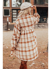 Load image into Gallery viewer, Plaid Babydoll Mini Dress
