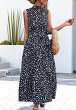 Load image into Gallery viewer, High Neck Cheetah Print Dress
