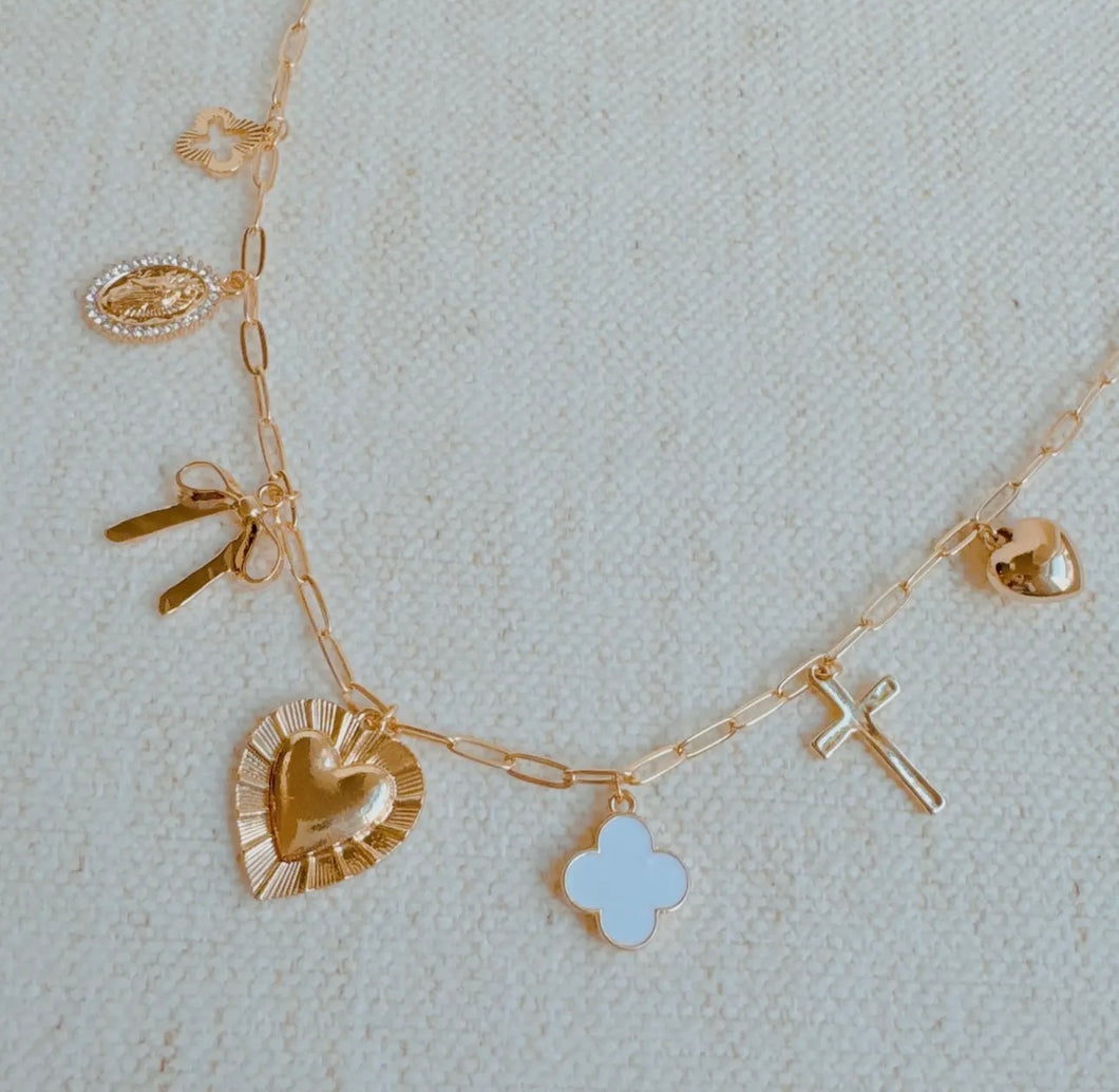 7-Charm Necklace