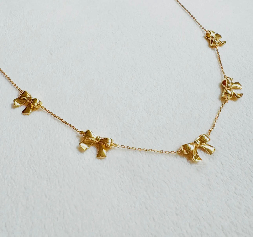 Bow Festival Necklace