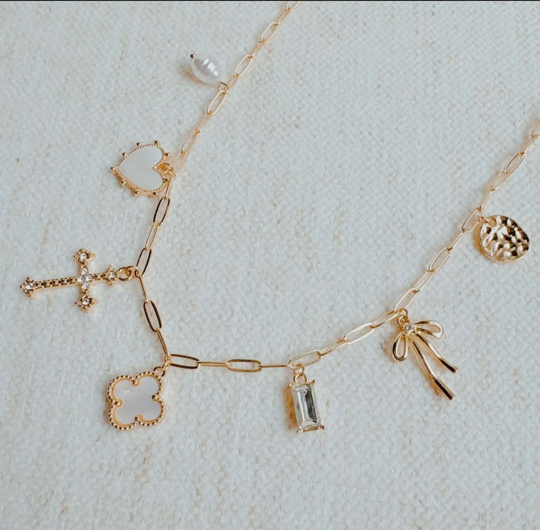 Cross Charm Necklace