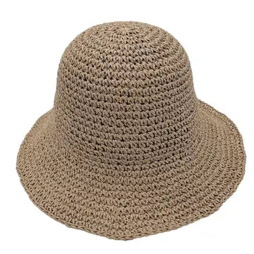 Straw Bucket Hat