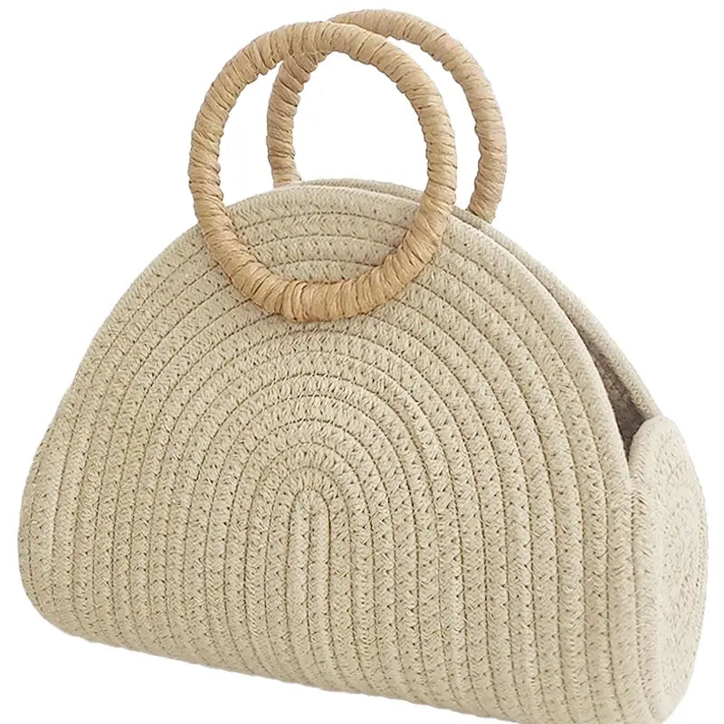 Half Moon Woven Bag
