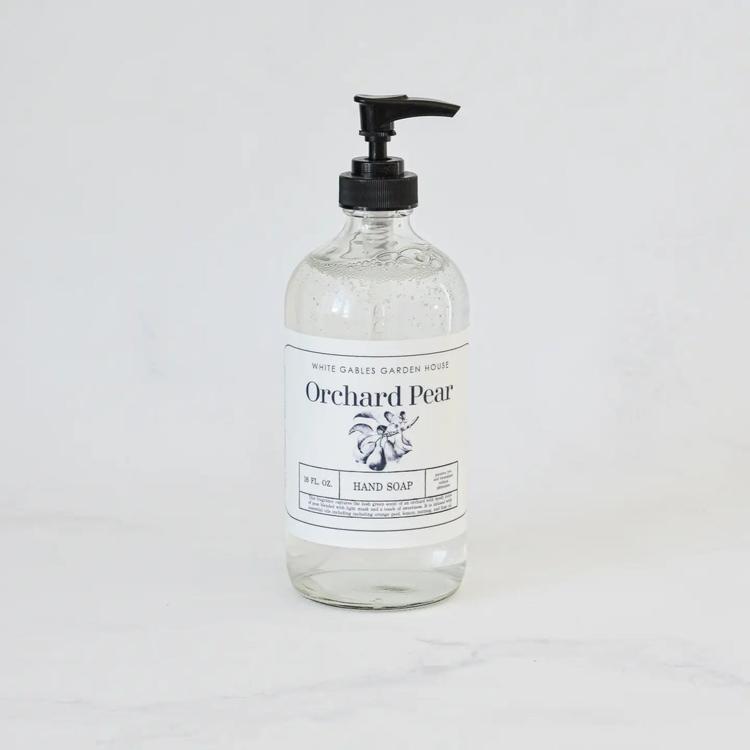 Glass Jar Hand Soap 16oz