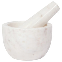 Load image into Gallery viewer, Marble Mortar &amp; Pestle
