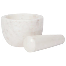 Load image into Gallery viewer, Marble Mortar &amp; Pestle
