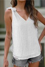 Load image into Gallery viewer, Bowknot V Neck Tank

