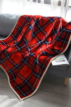 Load image into Gallery viewer, Sherpa Fleece Throw Blanket
