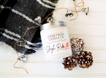 Load image into Gallery viewer, Sleigh Ride 10 oz Farmhouse Jar Candle
