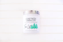 Load image into Gallery viewer, Tree Lot 10 oz Farmhouse Jar Candle
