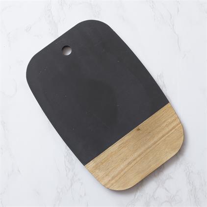 Slate And Acacia Serving Board