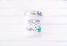 Load image into Gallery viewer, Christmas Tree 10 oz Farmhouse Jar Candle
