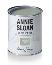 Load image into Gallery viewer, Annie Sloan Satin Paint, Pemberley Blue 750 ml
