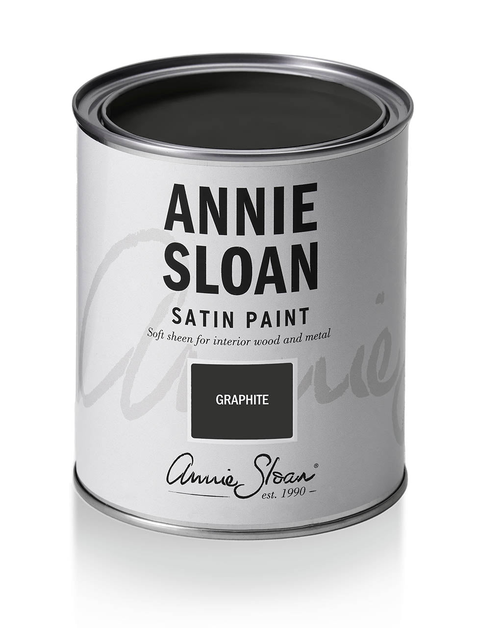 Annie Sloan Satin Paint, Graphite 750 ml