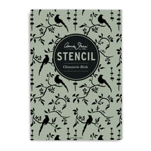 Load image into Gallery viewer, Annie Sloan Chinoiserie Bird Stencil
