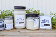 Load image into Gallery viewer, Fresh Linen Scented Soy Mason Jar Candle
