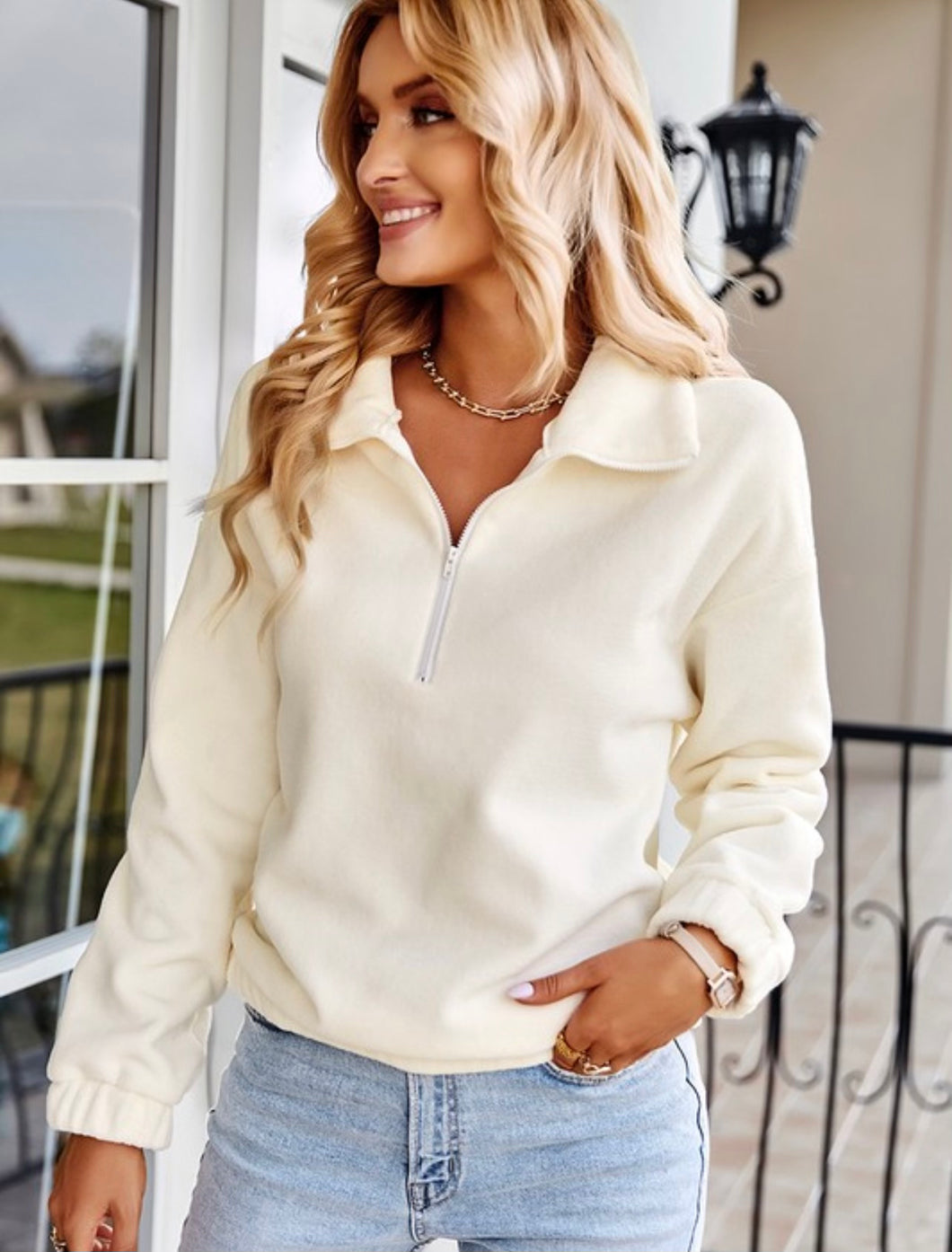 Zipper Pullover