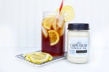 Load image into Gallery viewer, Sweet Tea Scented Soy Mason Jar Candle

