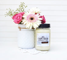 Load image into Gallery viewer, Mama&#39;s Garden Scented Soy Mason Jar Candle
