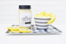 Load image into Gallery viewer, Lemon Pudding Scented Soy Mason Jar Candle
